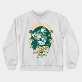 Baseball League Crewneck Sweatshirt